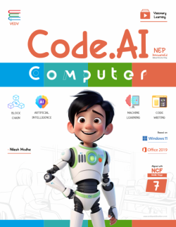 Code.Ai - Computer - Class 7 - 07th book cover