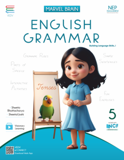 MARVEL BRAIN - English Grammar 5 - 05th book cover